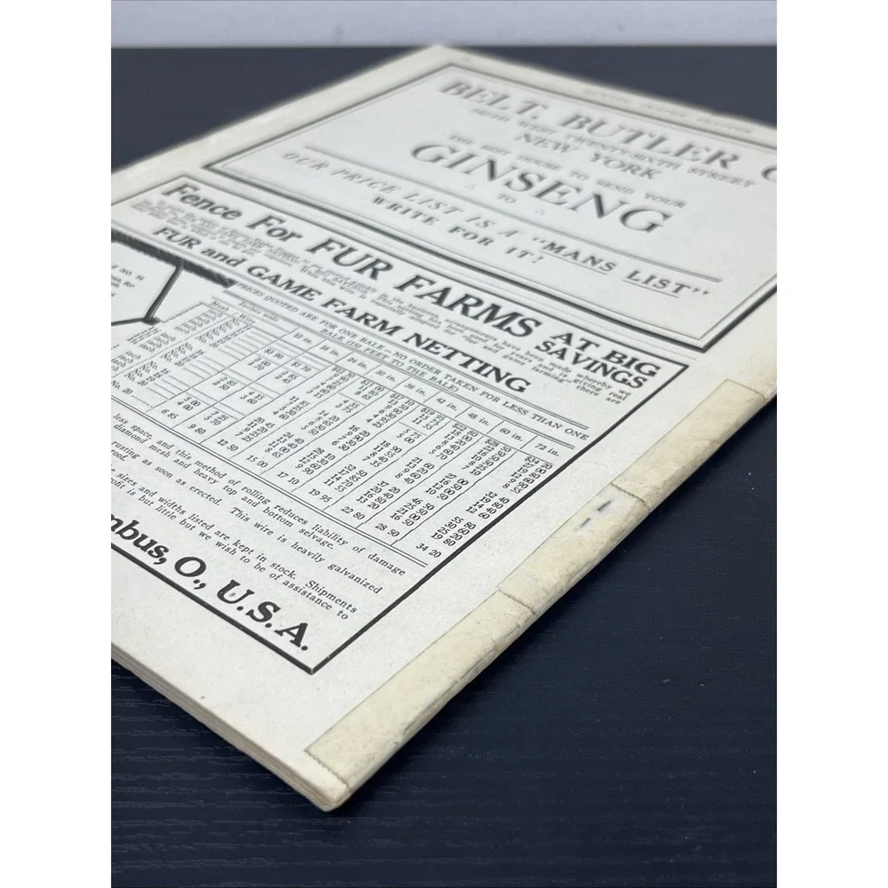 Hunter Trader Trapper May 1924 Vintage Hunting Trapping Magazine Antique